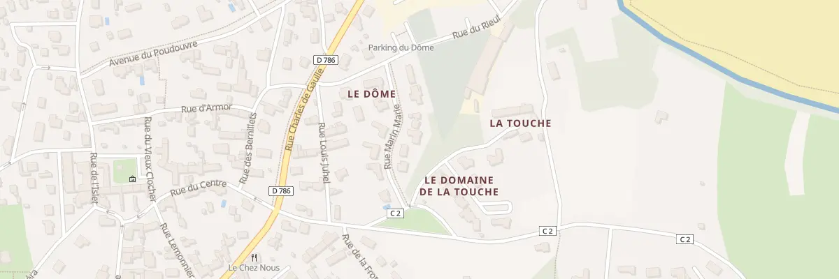 Plan du 6 Rue Marin Marie à Lancieux