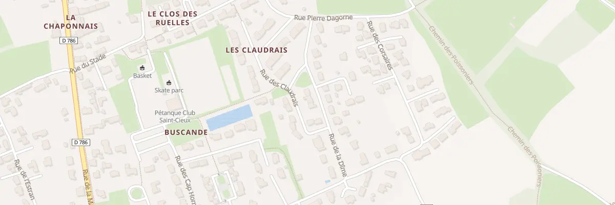 Plan du 4 Rue de la Dîme à Lancieux