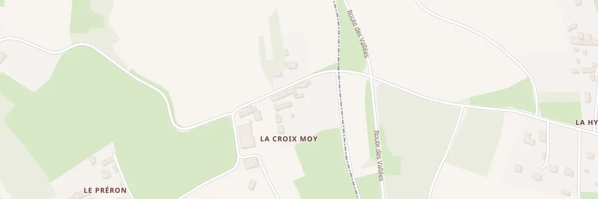 Plan du 3 La Croix Moy à Vildé-Guingalan