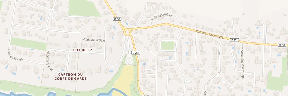 Plan du 30 Cor du Porteau à Pornic