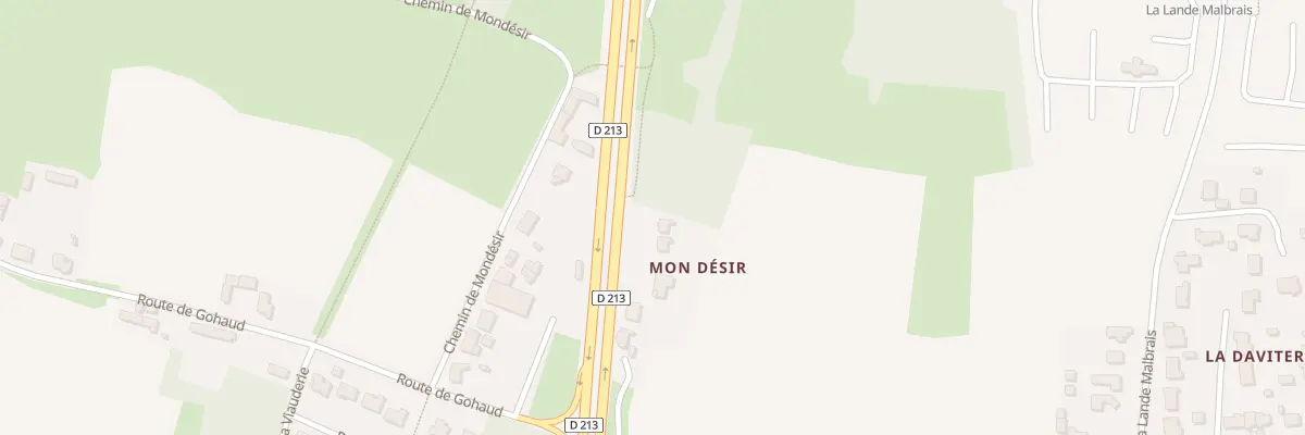 Plan du 1 Rte Mondesir-Route Bleue à Saint-Michel-Chef-Chef