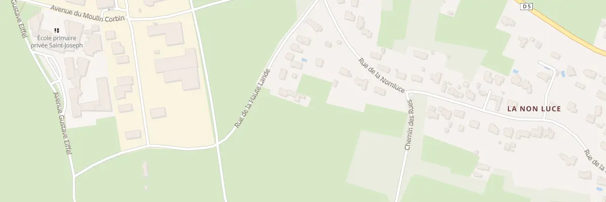 Plan du 13 Rue de la Haute-lande à Saint-Brevin-les-Pins