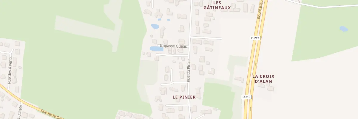 Plan du 24 Rue du Pinier à Saint-Michel-Chef-Chef