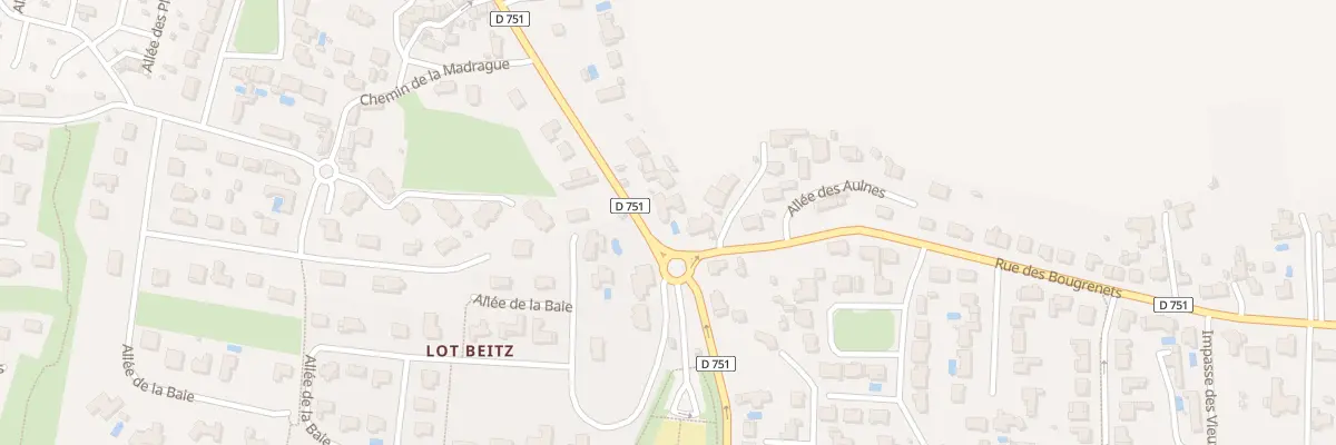 Plan du 1 Rue Yves Ponceau Ste Marie à Pornic