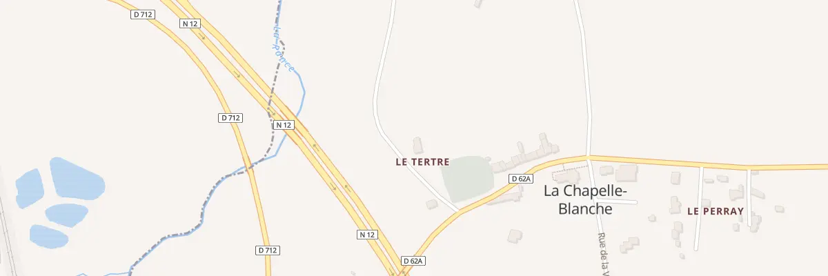 Plan du 5116 Les Tertres à La Chapelle-Blanche