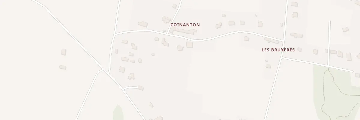 Plan du 3 Coinanton à Saint-Vincent-sur-Oust