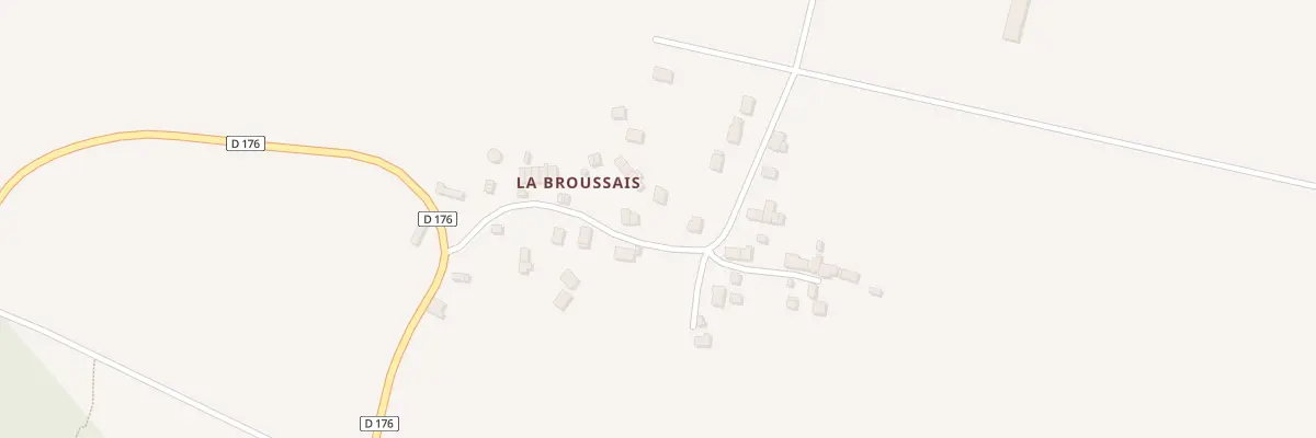 Plan du 6308 La Broussais à Saint-Dolay
