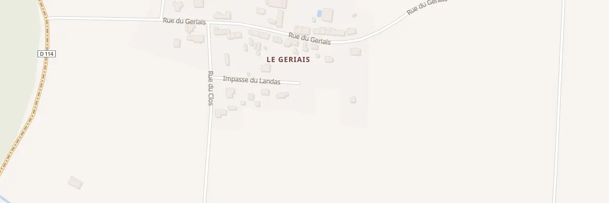 Plan du 7 Imp du Landas à Missillac