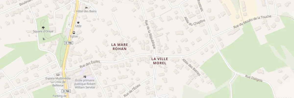 Plan du 37 Rue des Ecoles à Lancieux