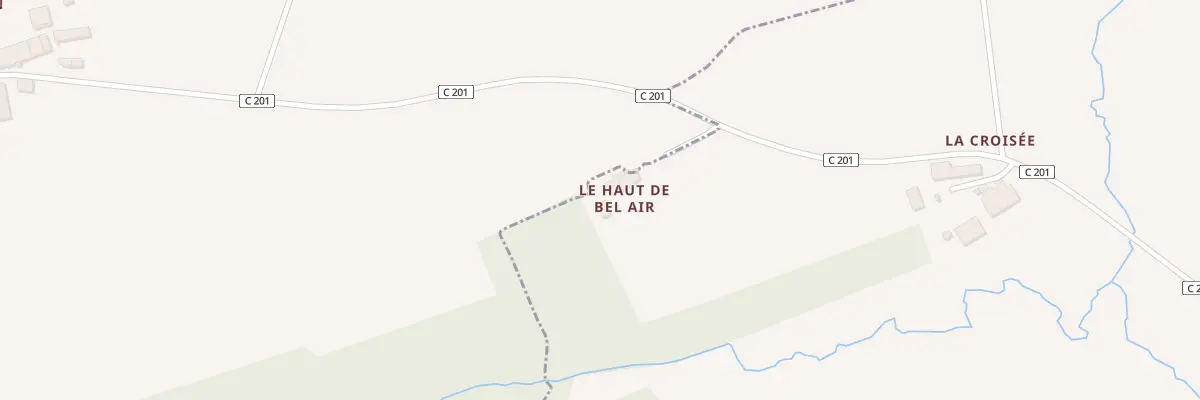 Plan du 17 Le Haut Bellaire à Muel