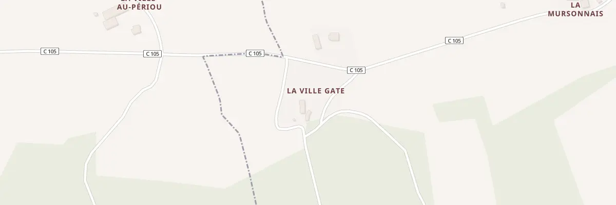 Plan du 5 La Ville Gate à Muel