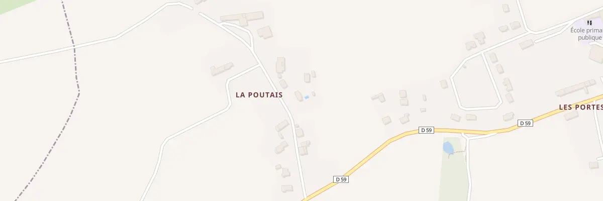 Plan du 5106 La Poutais au Crouais