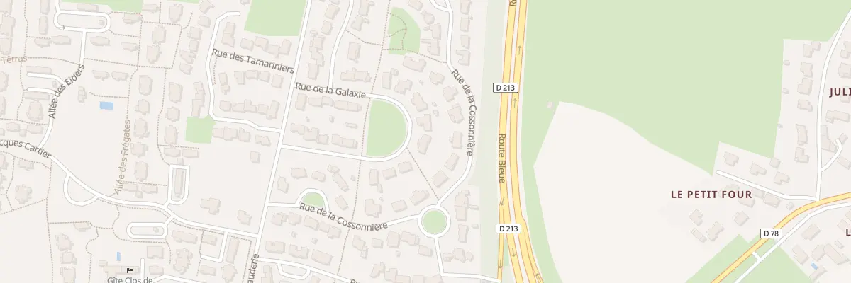 Plan du 8 Rue de la Galaxie à Saint-Michel-Chef-Chef