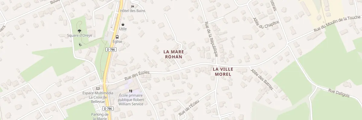 Plan du 29 Rue des Ecoles à Lancieux