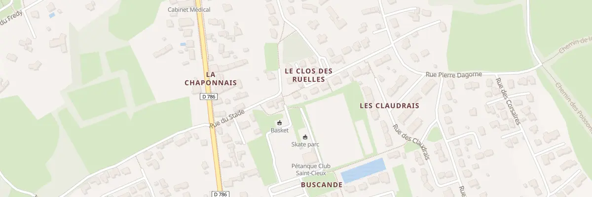 Plan du 17 Rue de la Petite Haguenée à Lancieux