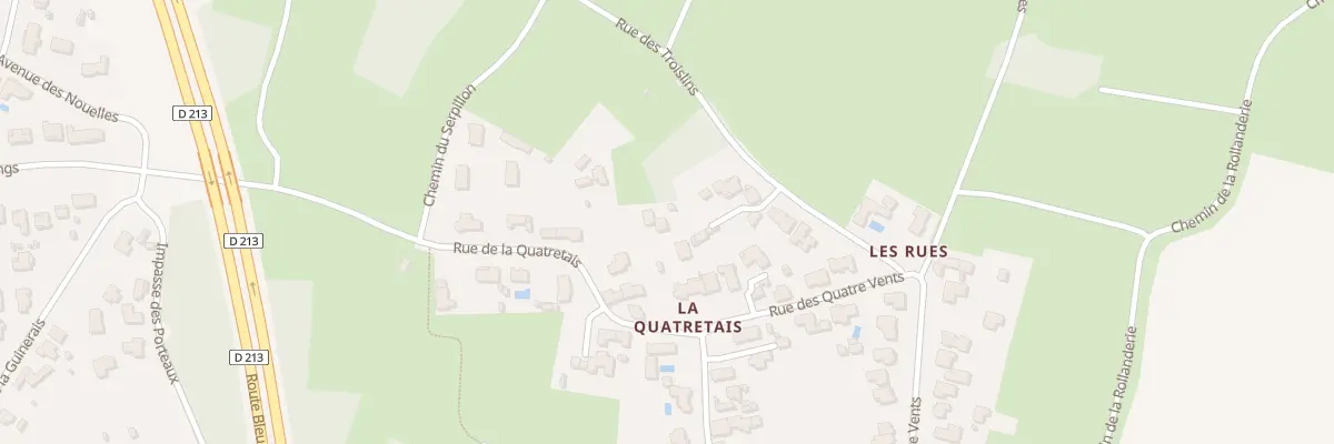 Plan du 1 Rue des Quatre Vents à Saint-Brevin-les-Pins