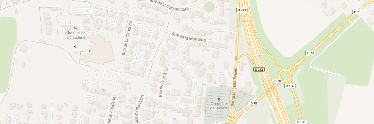 Plan du 1 Rue de la Ferme Gauloise à Saint-Michel-Chef-Chef