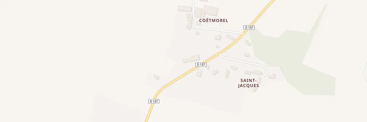 Plan du 10 Saint Jacques à Carentoir