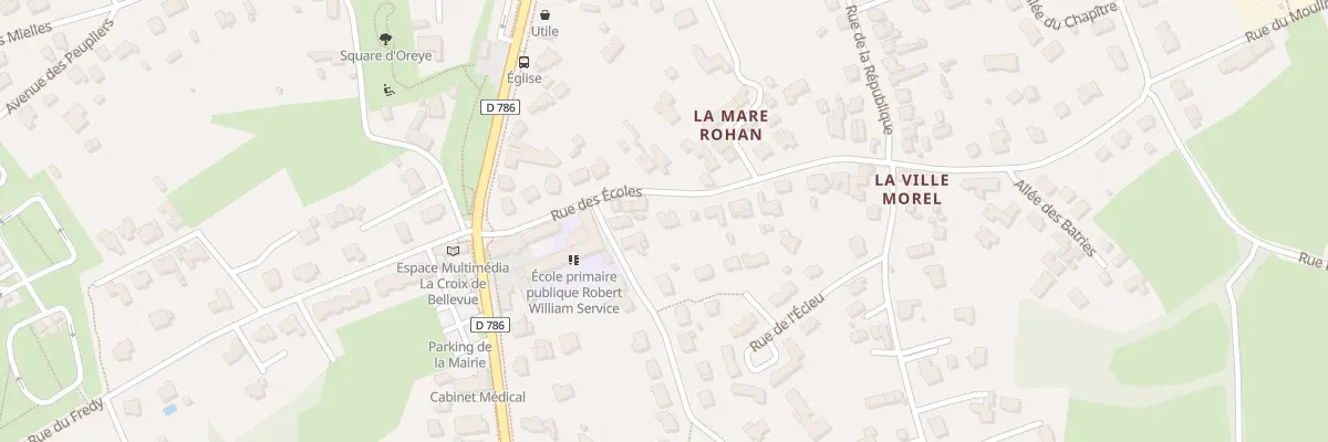 Plan du 16 Rue des Ecoles à Lancieux