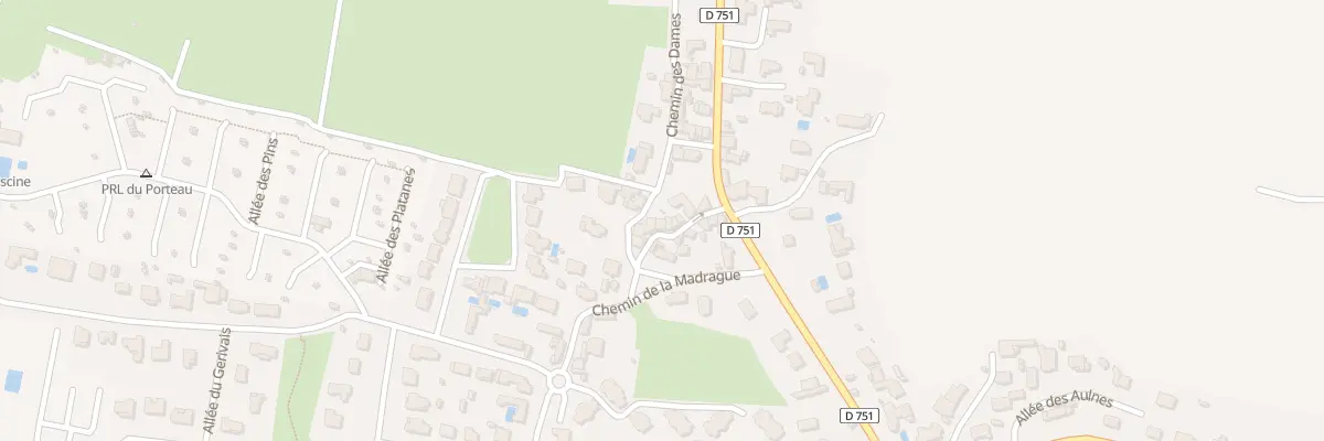Plan du 5 Rue François Bourriaud à Pornic