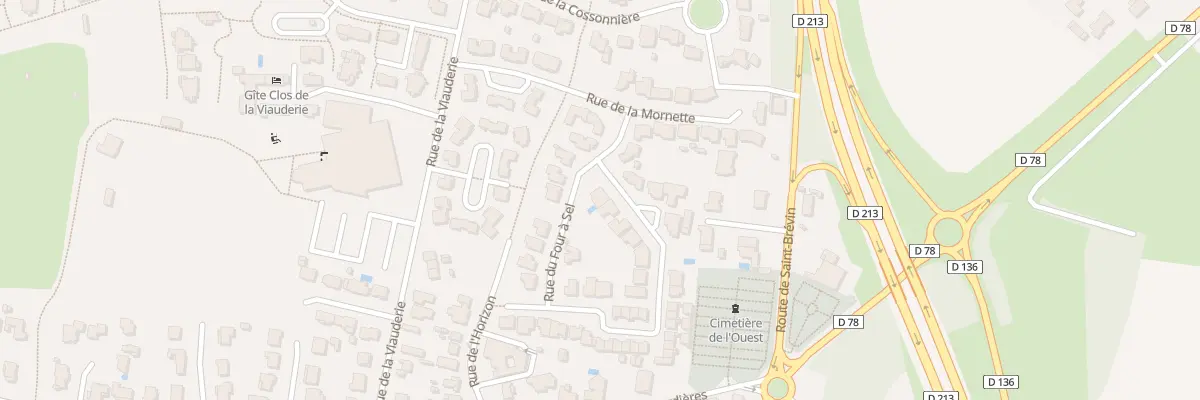 Plan du 2 Rue de la Ferme Gauloise à Saint-Michel-Chef-Chef
