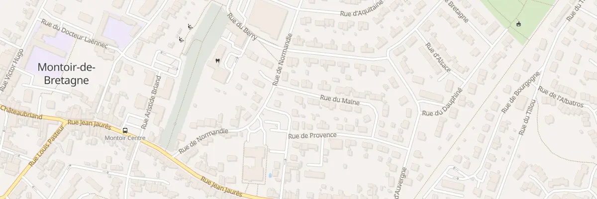 Plan du 2 Rue du Maine à Montoir-de-Bretagne