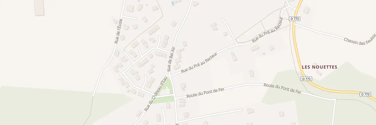 Plan du 8 Rue du Pre au Recteur à Saint-Malo-de-Beignon