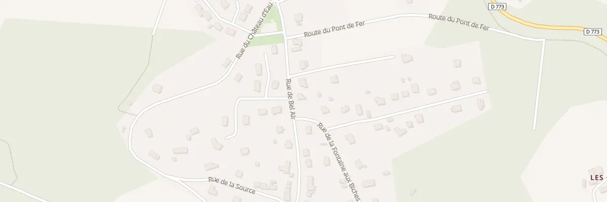 Plan du 33 Rue de Bel Air à Saint-Malo-de-Beignon