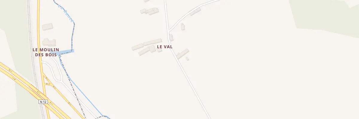 Plan du 5026A Le Val à La Chapelle-Blanche