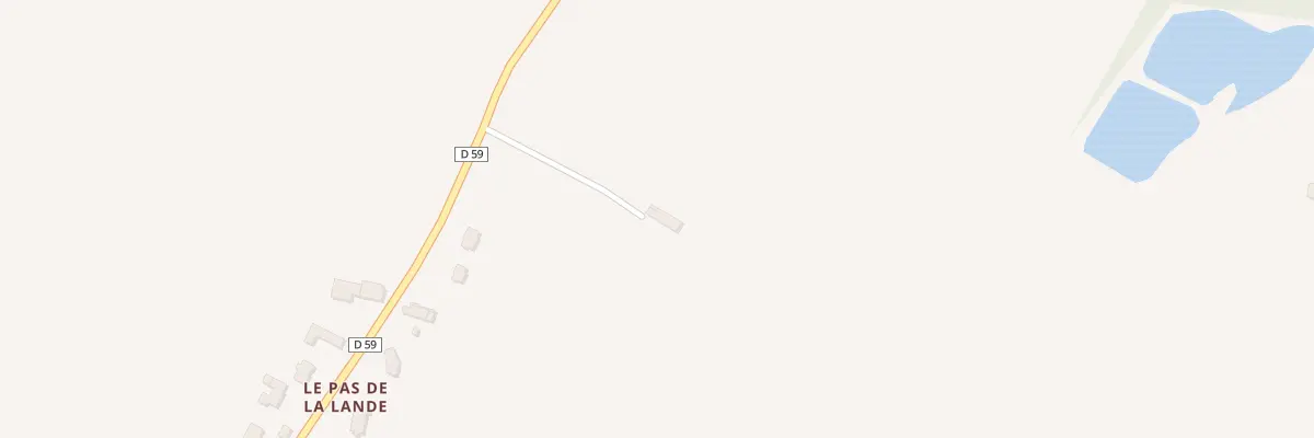 Plan du 5084 Le Pas de la Lande au Crouais