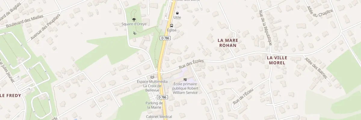 Plan du 5 Rue des Ecoles à Lancieux