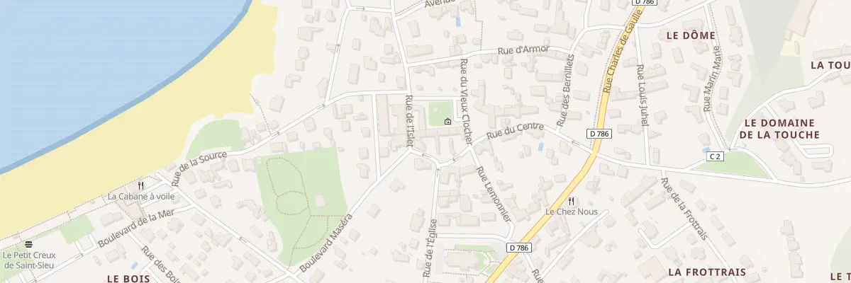 Plan du 6 Rue de l’Islet à Lancieux