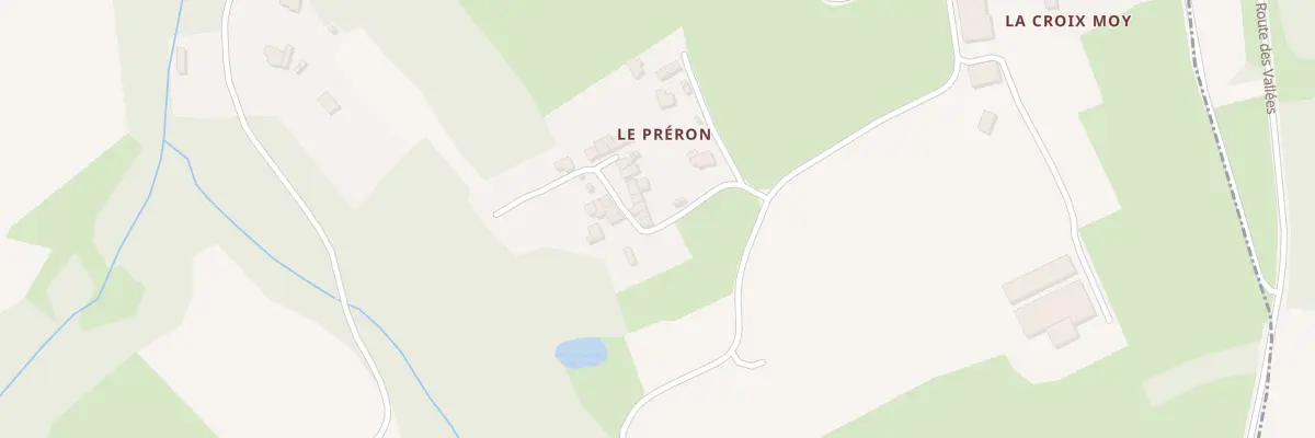 Plan du 4 Le Preron à Vildé-Guingalan