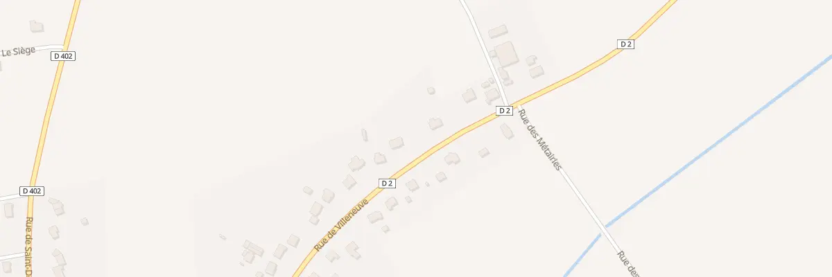 Plan du 65 Rue de Villeneuve à Missillac