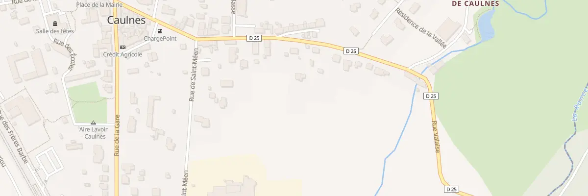 Plan du 32A Rue Valaise à Caulnes