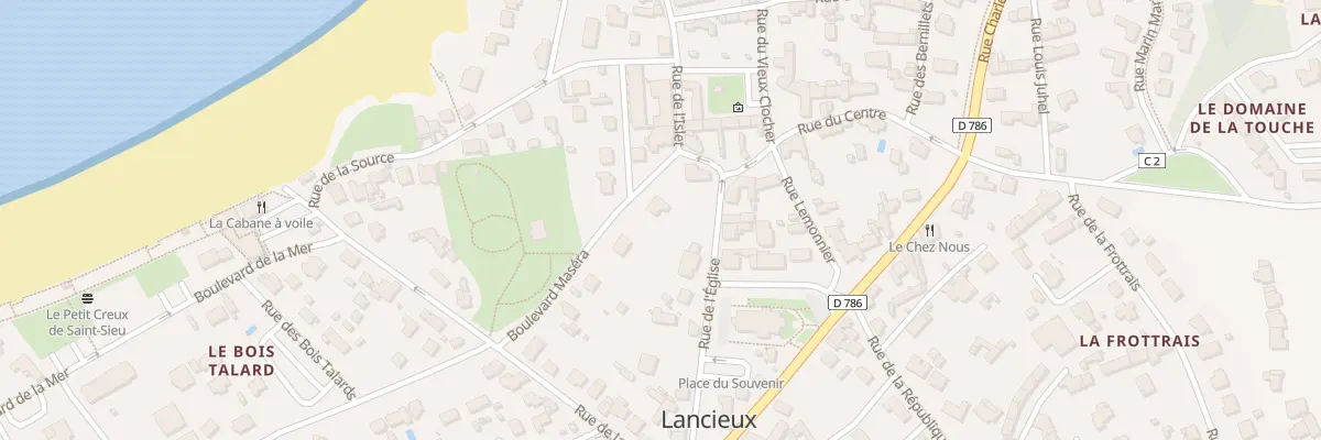 Plan du 3 Bd Maséra à Lancieux