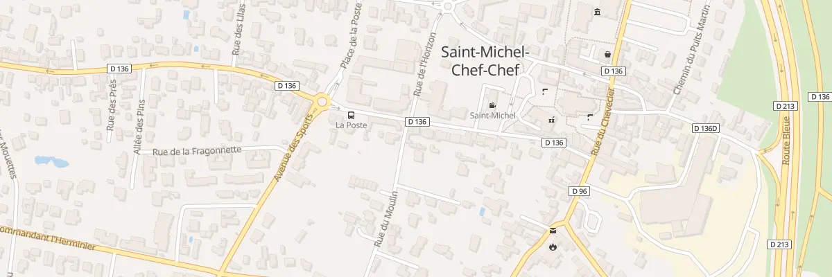 Plan du 23 Rue du Redois à Saint-Michel-Chef-Chef