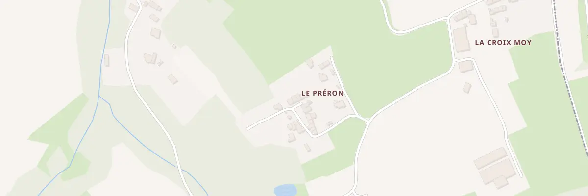 Plan du 18 Le Preron à Vildé-Guingalan