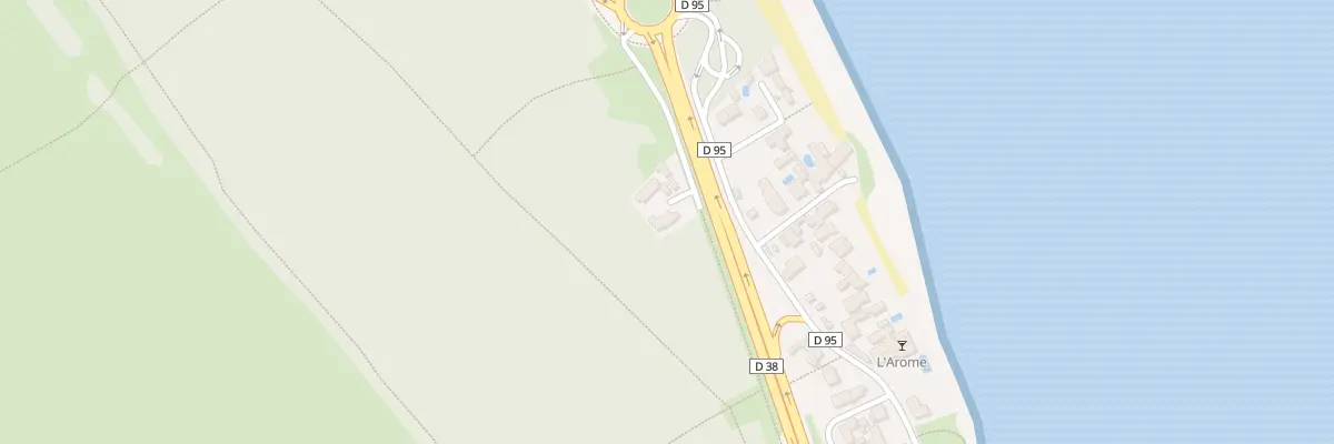 Plan du 282 Rue de l’Estacade à Barbâtre