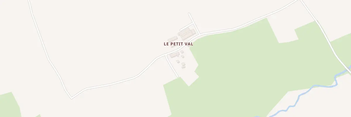 Plan du 5038 Le Petit Val au Crouais
