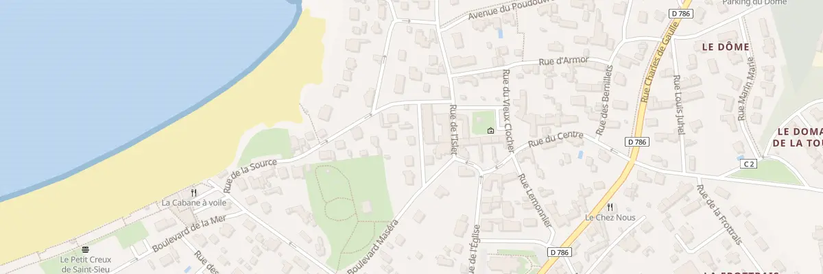Plan du 4 Bd Maséra à Lancieux