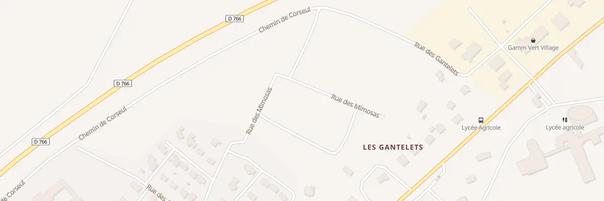 Plan du 8 Rue des Camelias à Caulnes