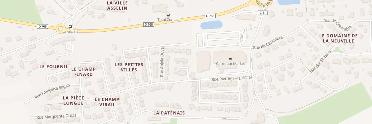 Plan du 20 Rue François Abgrall à Beaussais-sur-Mer