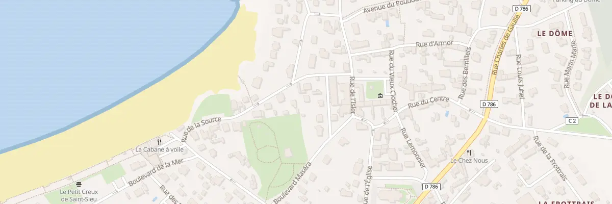 Plan du 6 Bd Maséra à Lancieux