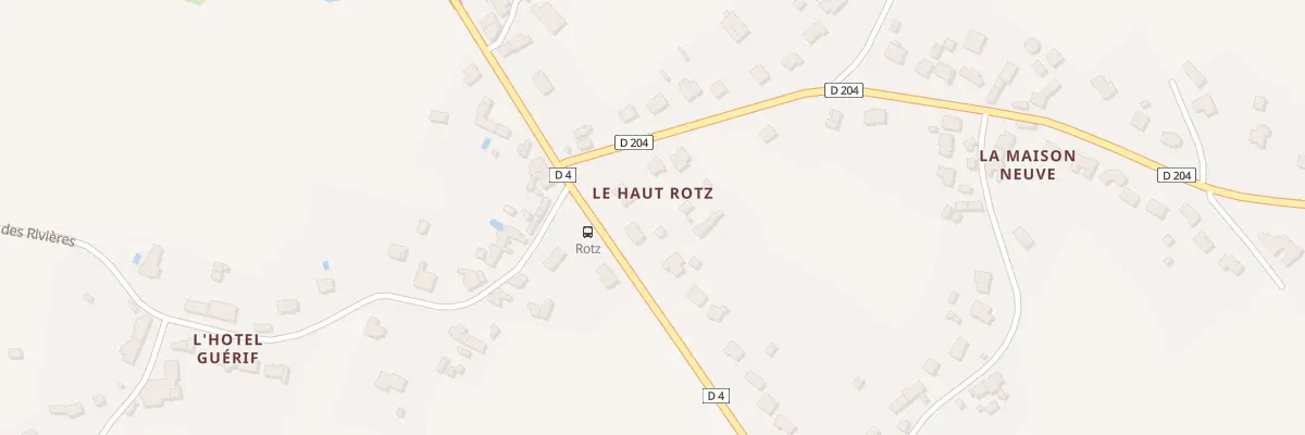 Plan du 109 Rte de Donges - le Haut Rotz à Crossac