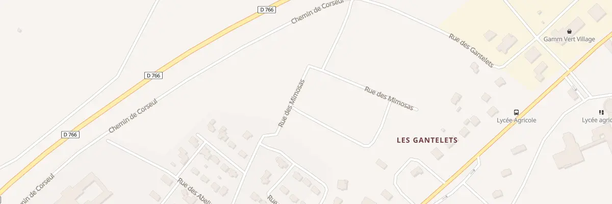 Plan du 1 Rue des Mimosas à Caulnes