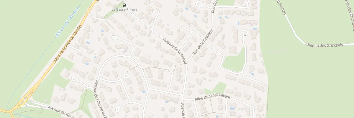 Plan du 20 Av de la Prinais à Saint-Brevin-les-Pins