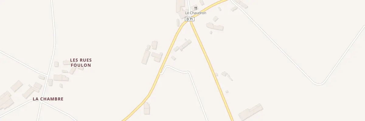 Plan du 5311 La Chesnais à Paimpont