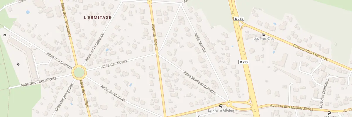 Plan du 3 All Marie Antoinette à Saint-Brevin-les-Pins