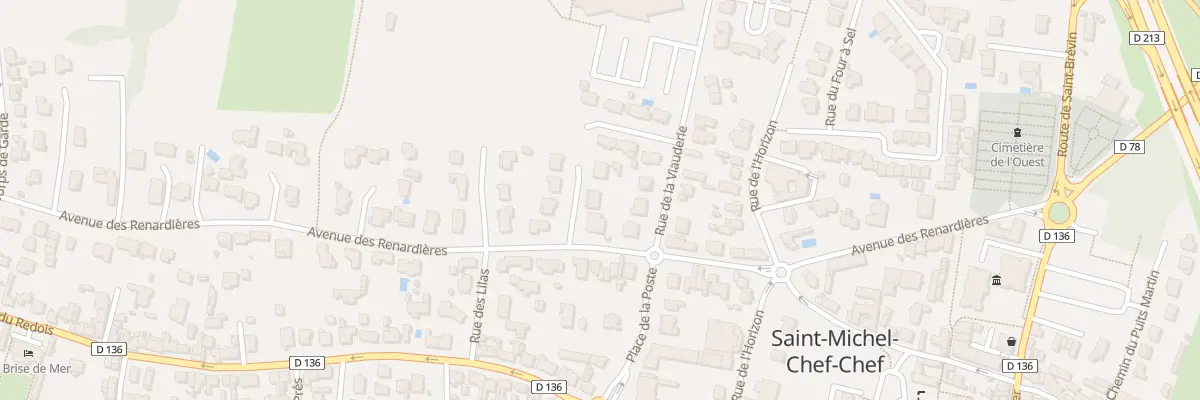 Plan du 4 Imp des Platanes à Saint-Michel-Chef-Chef